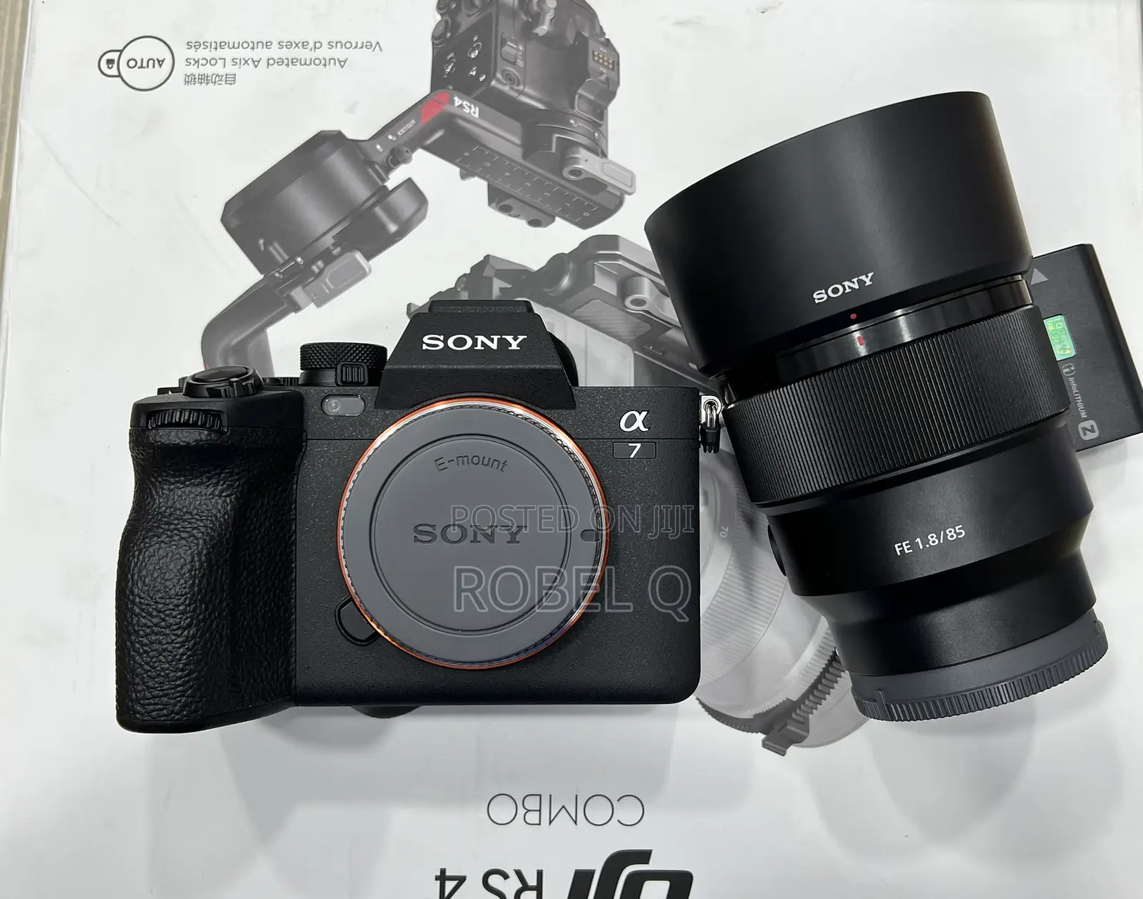 Sony A7 Mark 4 With 85mm Fixed Lens Telephoto