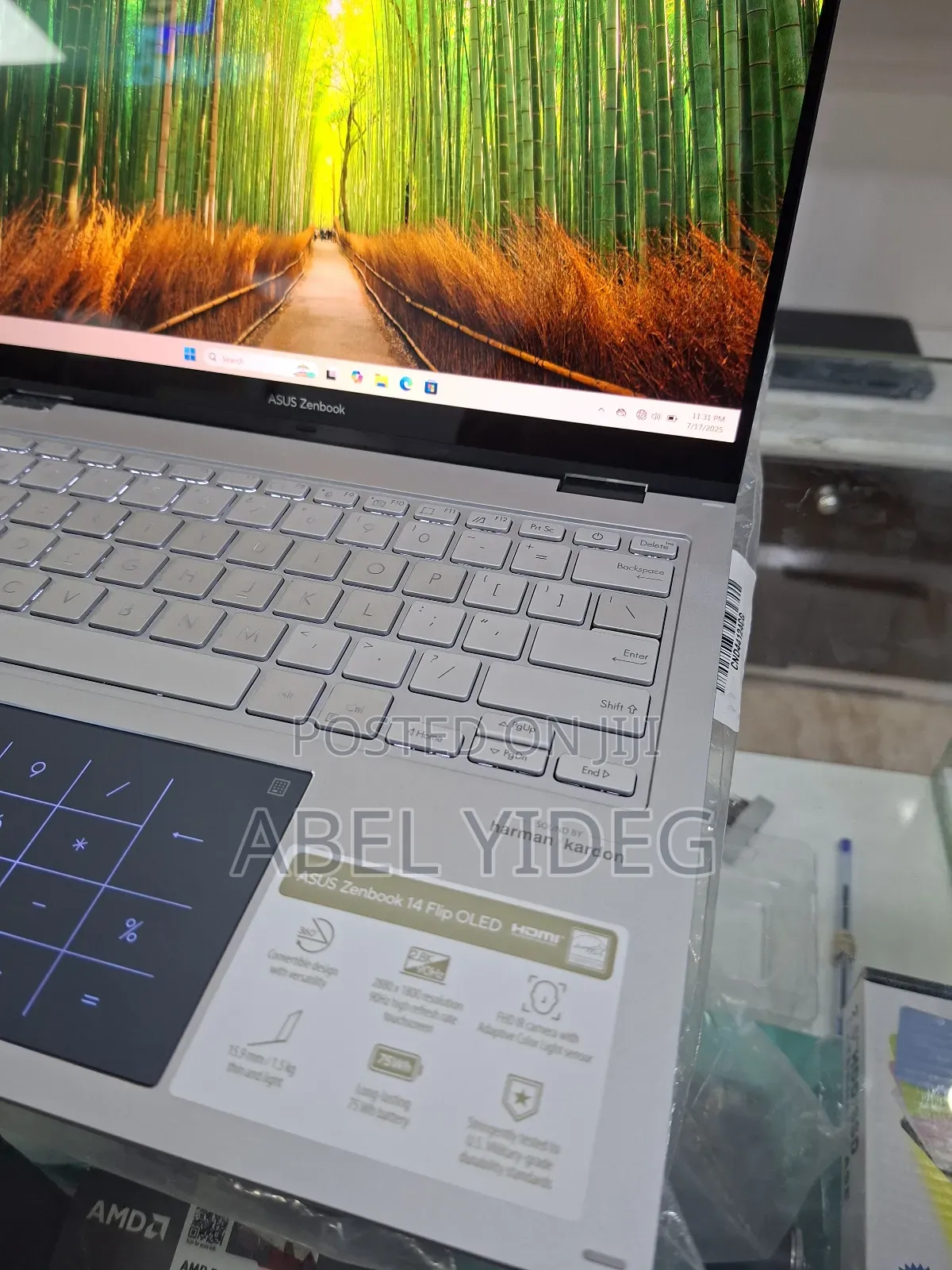 New Laptop Asus ZenBook Flip S UX370UA 16GB Intel Core I7 SSD 1T