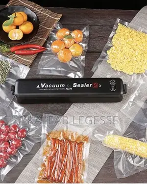  Automatic Vacuum Sealer Machine የላስቲክ ማሸጊያ