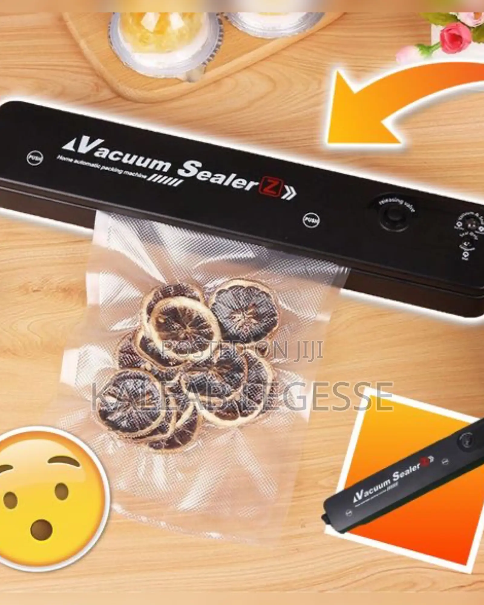  Automatic Vacuum Sealer Machine የላስቲክ ማሸጊያ