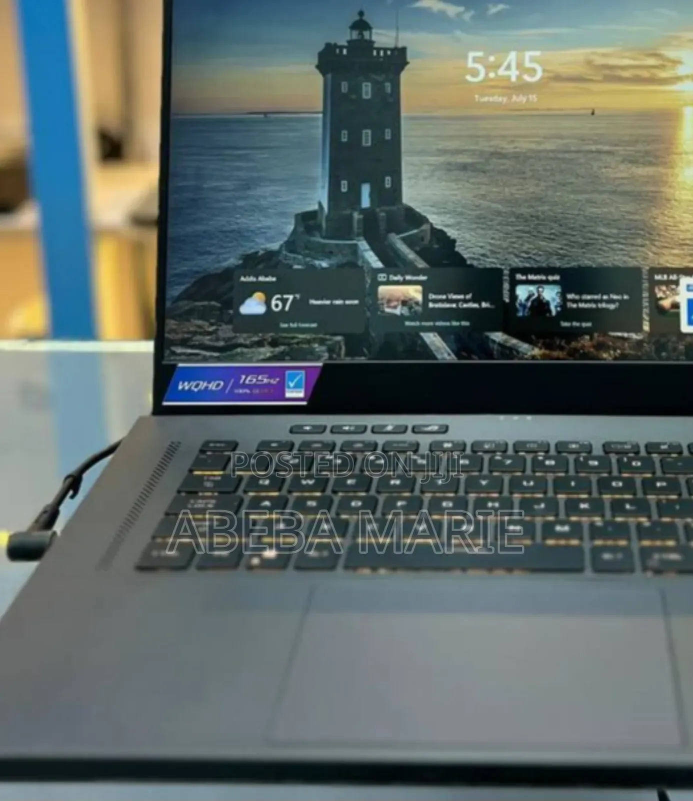 New Laptop Asus ROG Zephyrus G15 16GB AMD Ryzen 9 SSD 1T