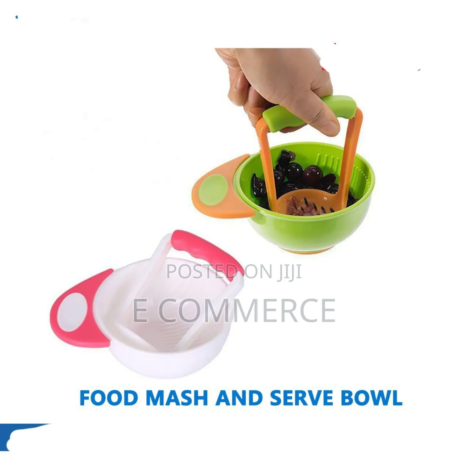Food Mash and Serve Bowl