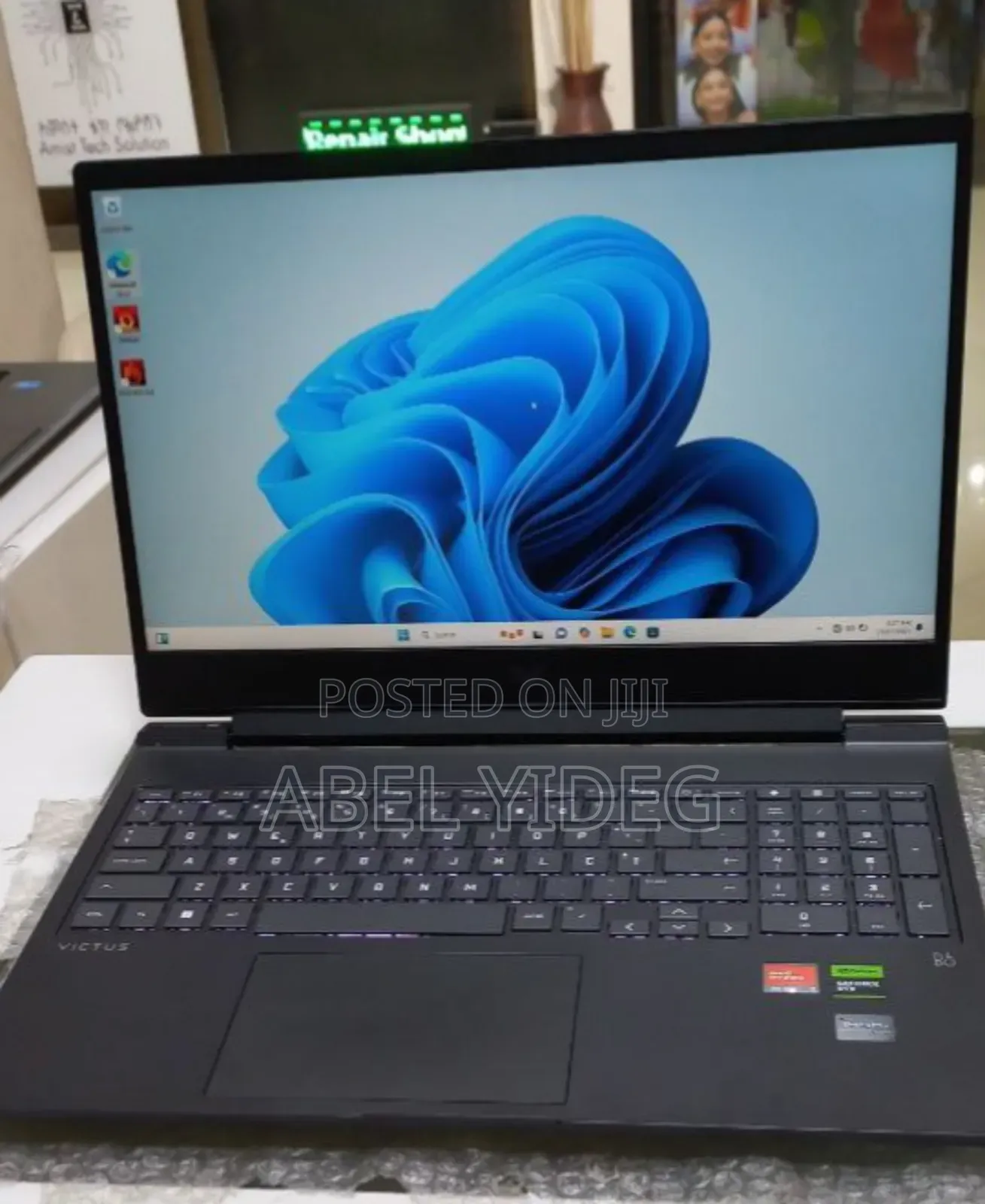 New Laptop HP Victus 16 16GB AMD Ryzen 7 SSD 1T