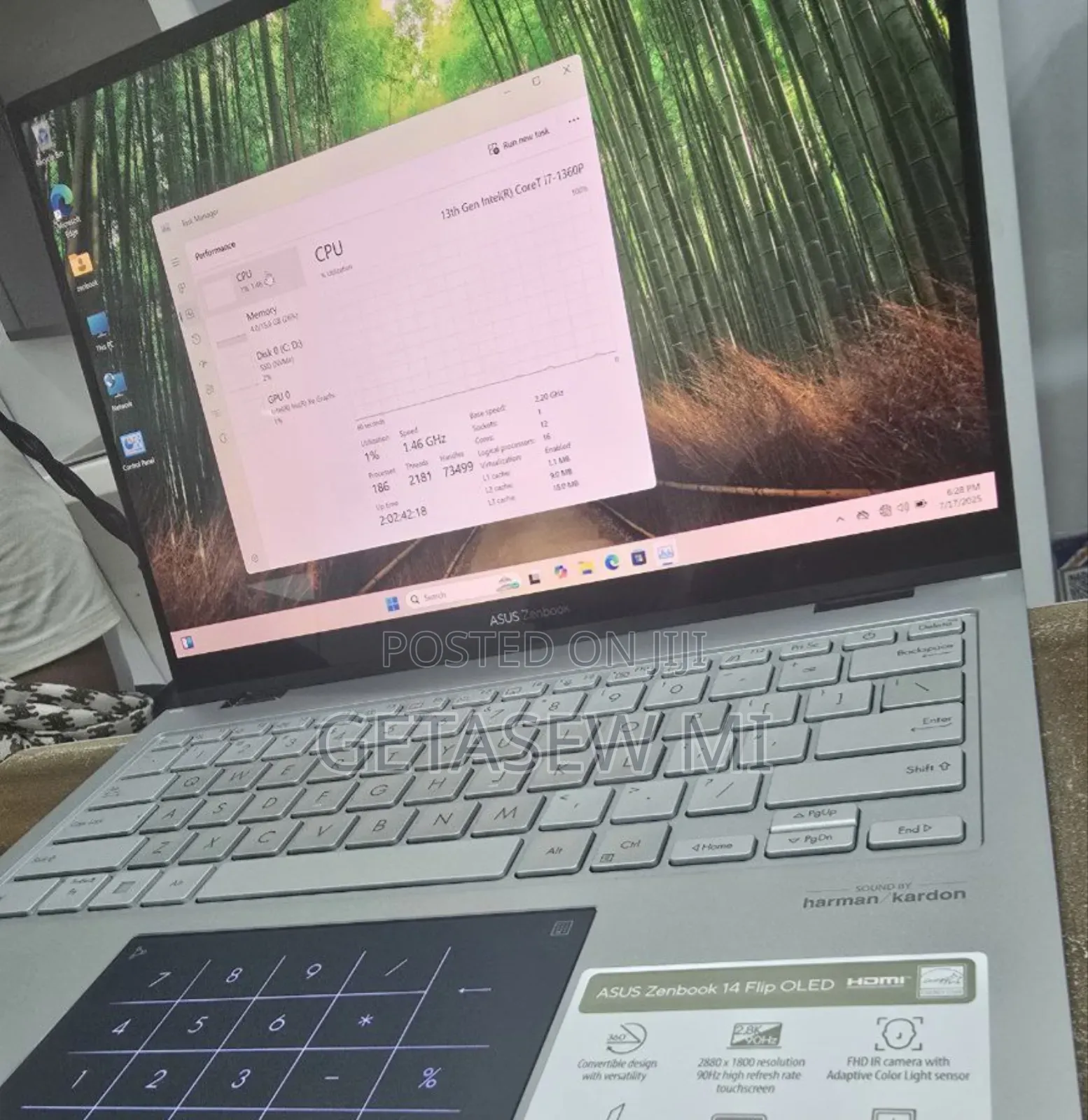 New Laptop Asus ZenBook UX31A 16GB Intel Core I7 SSD 1T