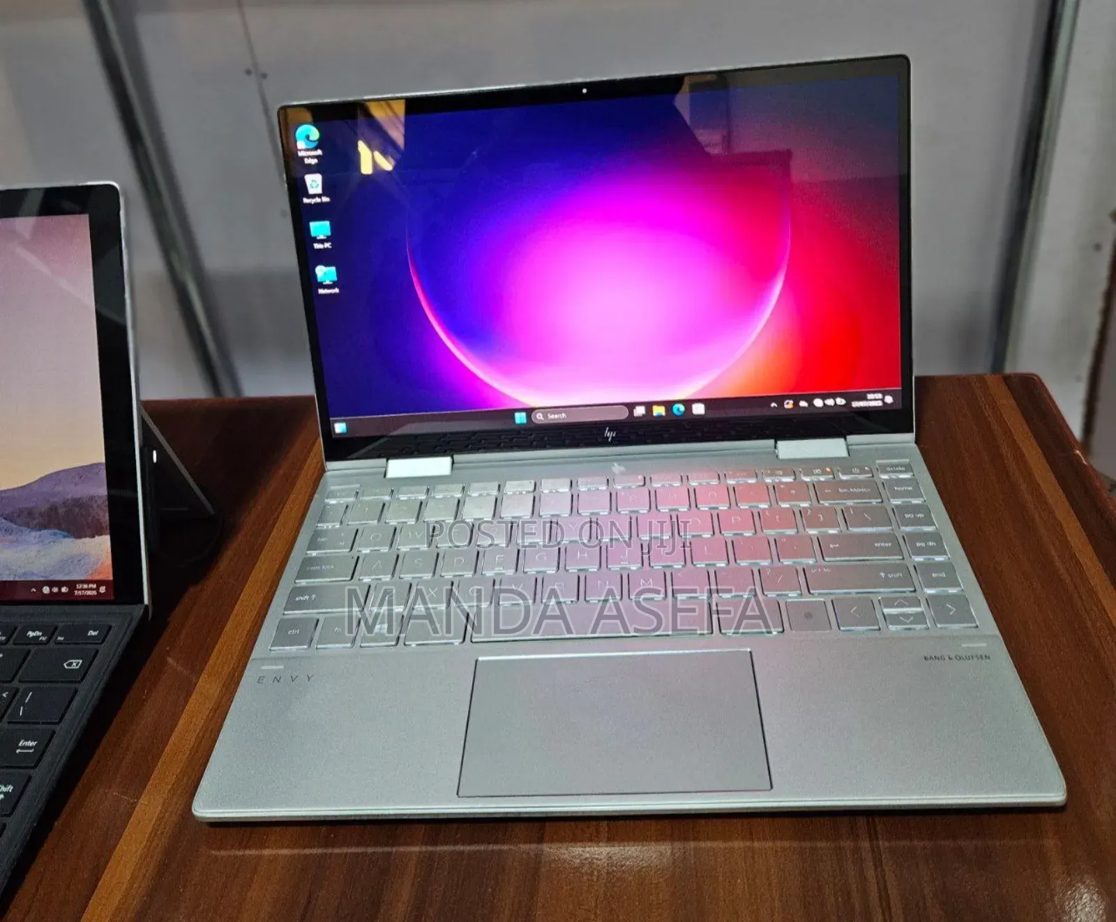 New Laptop HP Envy X360 8GB Intel Core I7 SSD 512GB