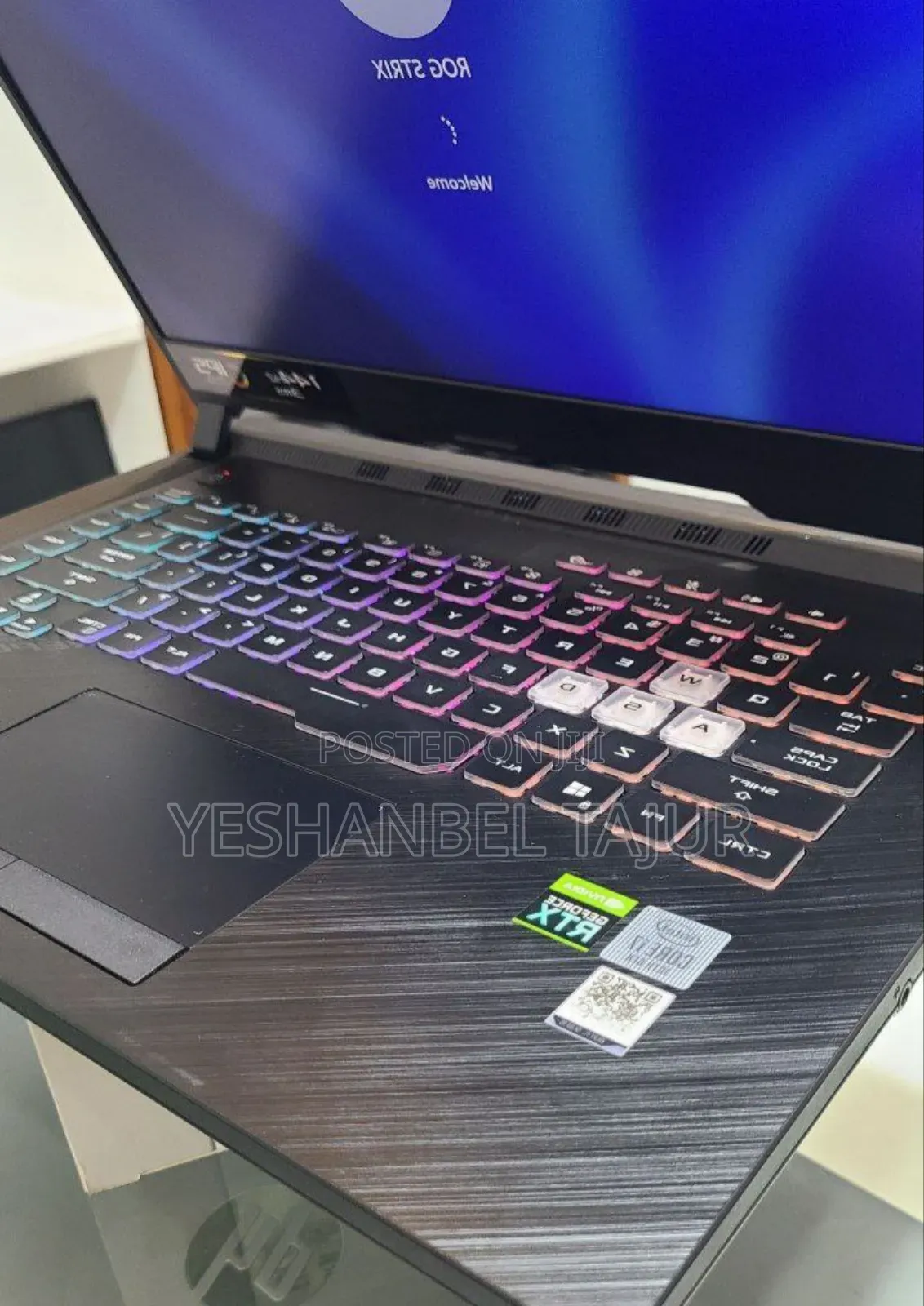 New Laptop Asus ROG Strix G15 16GB Intel Core I7 SSD 1T