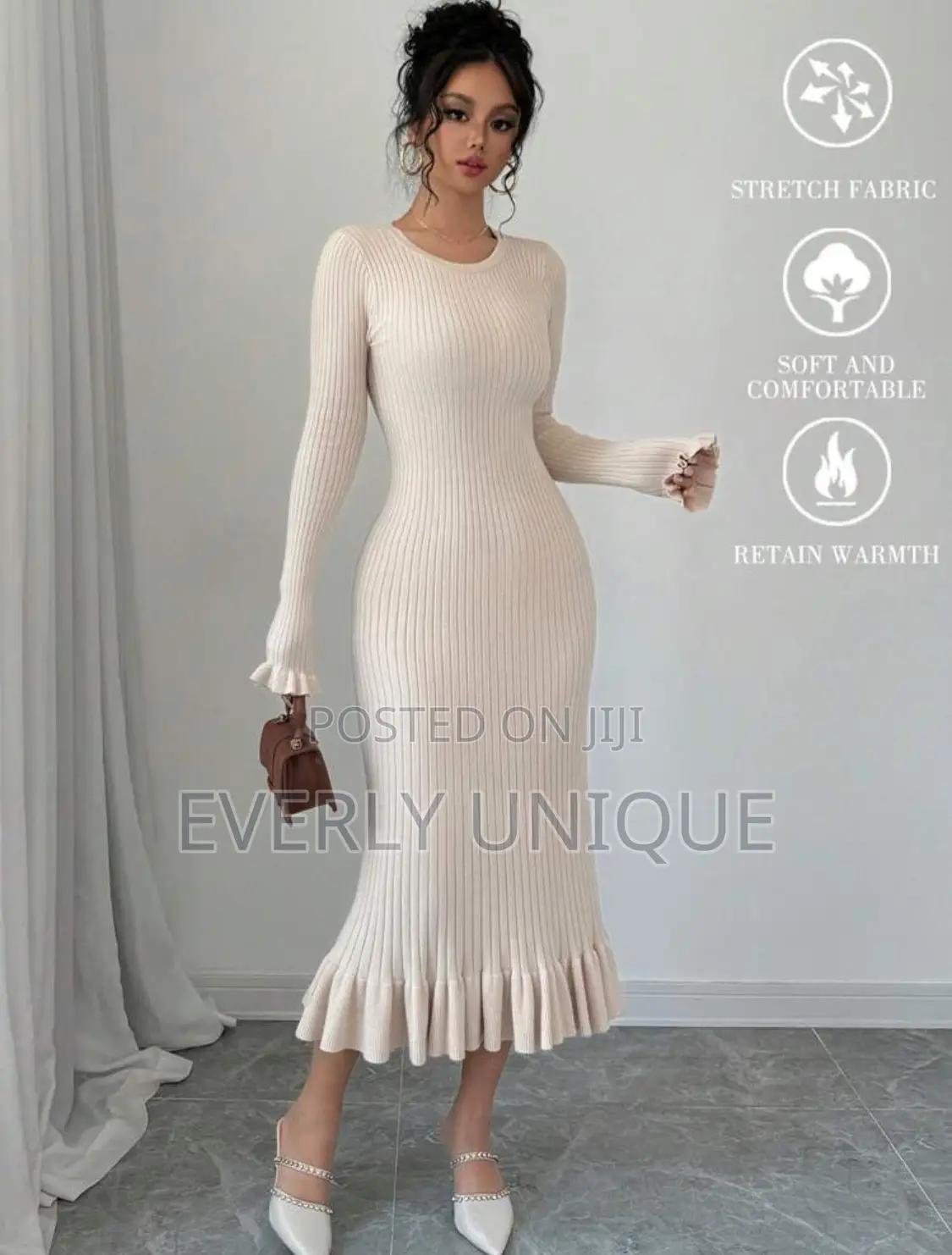 Elegant Sweater Dress