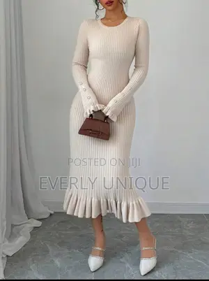 Elegant Sweater Dress