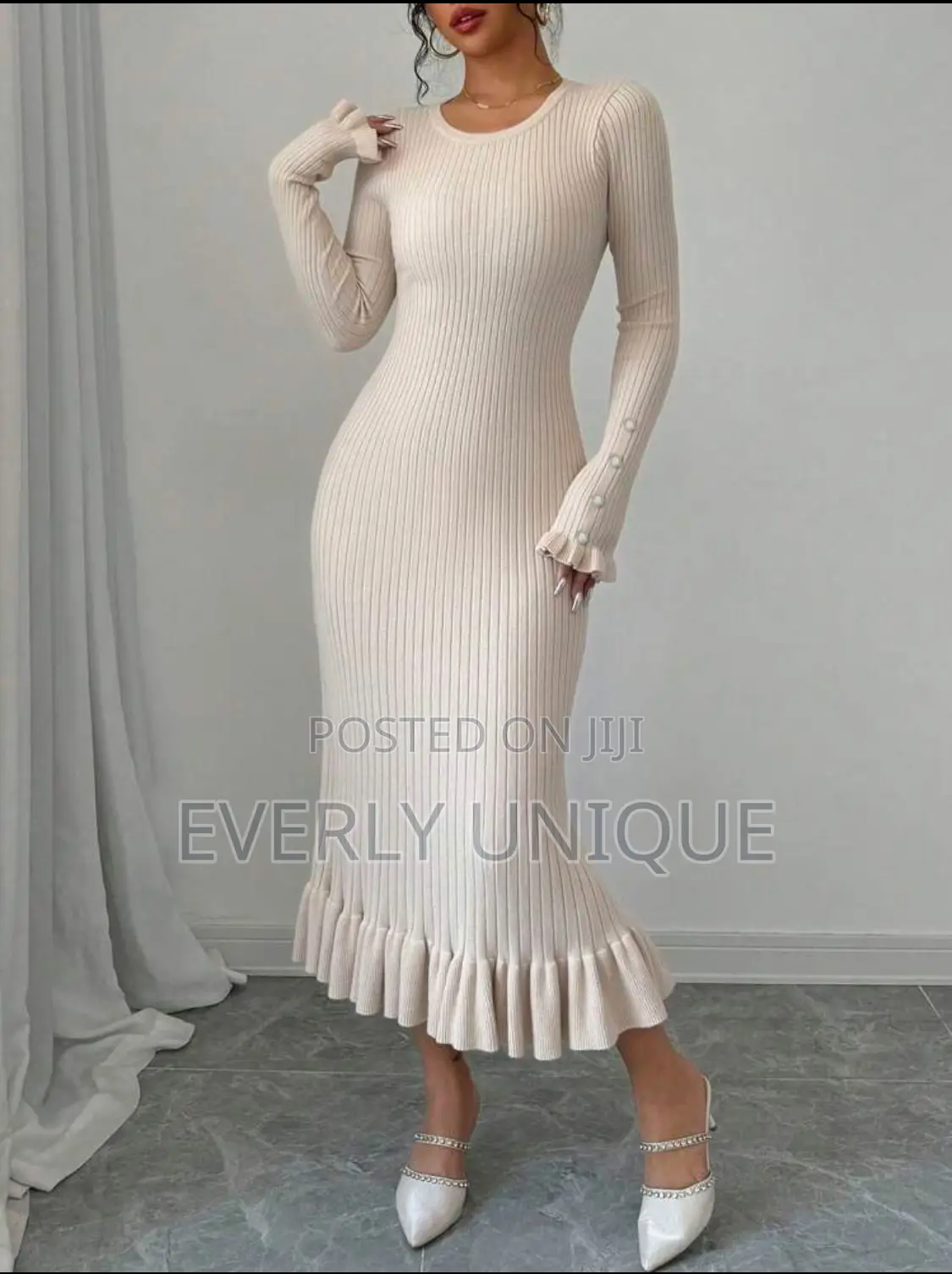 Elegant Sweater Dress