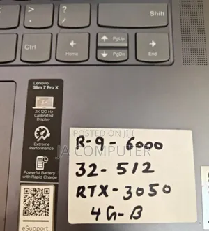 New Laptop Lenovo IdeaPad 5 Slim 13th Gen I7 32GB AMD Ryzen 9 SSD 512GB