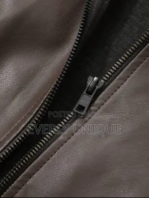 Dazy Oversized Leather Jacket, Unisex