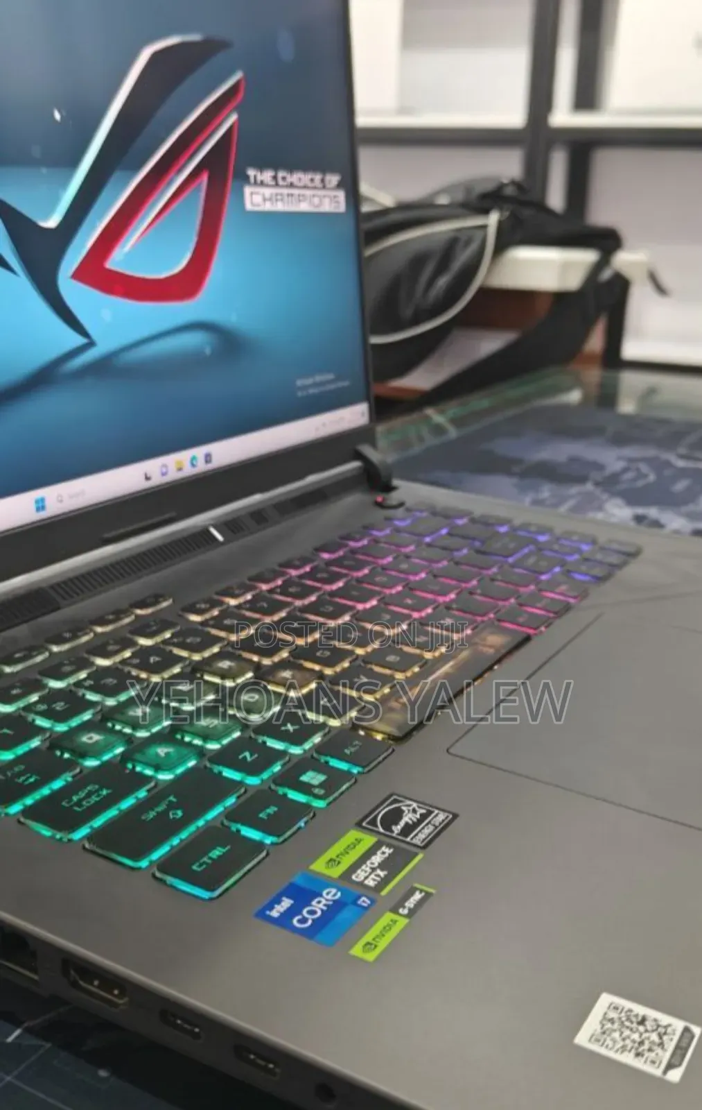 New Laptop Asus ROG Strix G16 G614 16GB Intel Core I7 SSD 1T