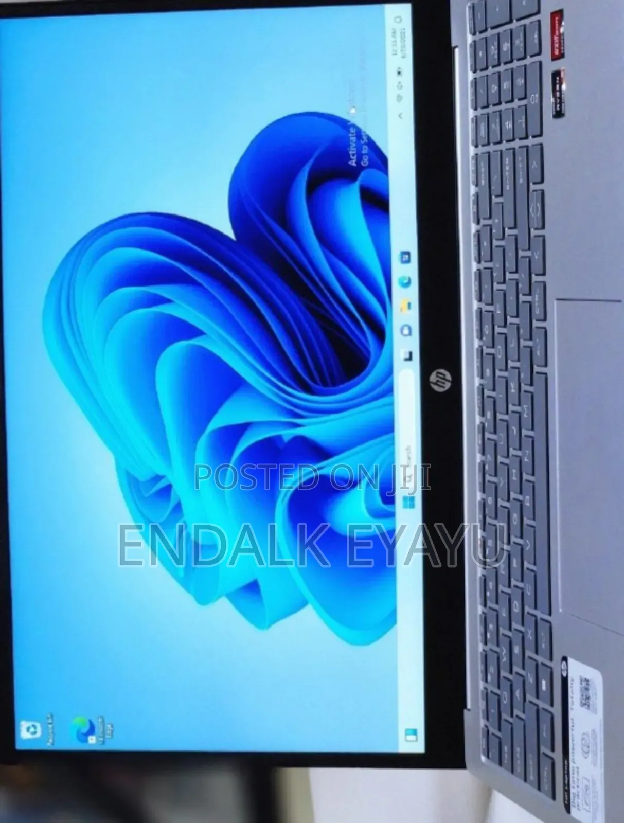 New Laptop HP 8GB AMD Ryzen 5 SSD 512GB