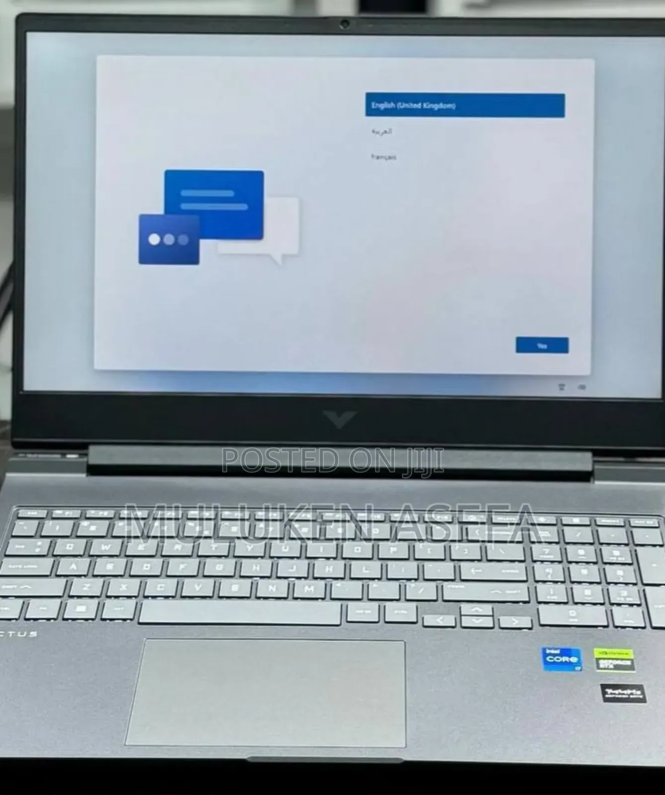 New Laptop HP Victus 16 16GB Intel Core I7 SSD 1T