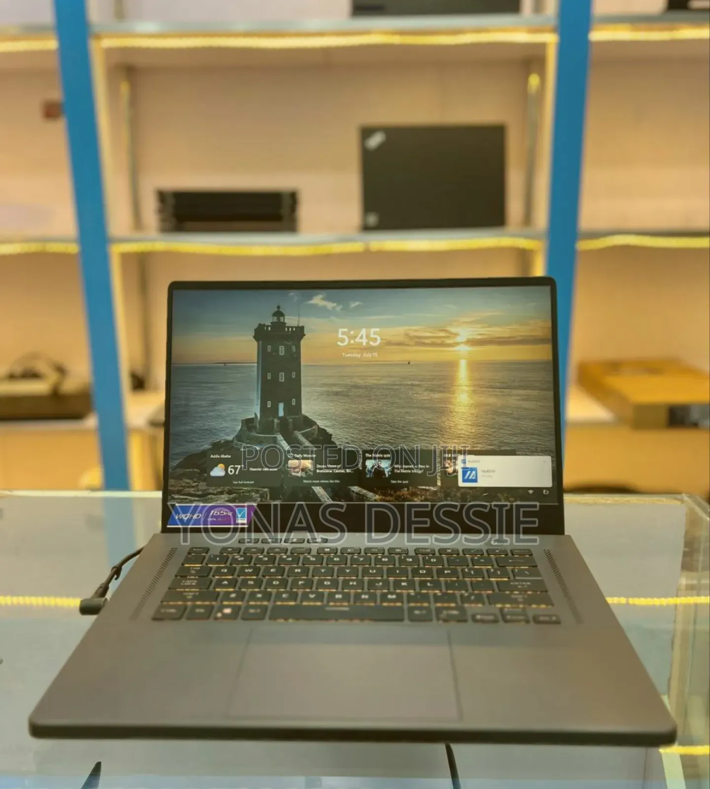 New Laptop Asus ROG Zephyrus G15 16GB AMD Ryzen 9 SSD 1T