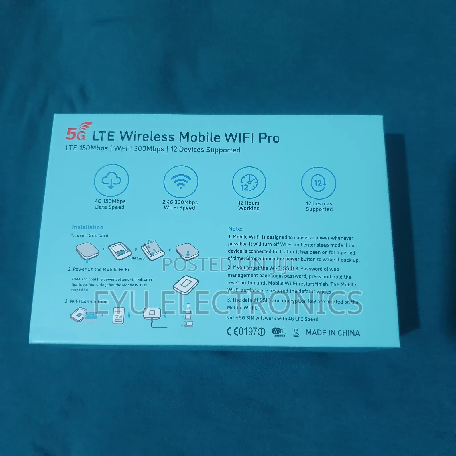 Portable 5g Wifi Router / Modem