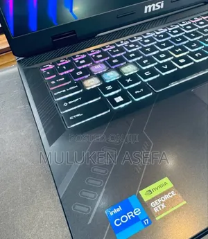 New Laptop MSI GF63 16GB Intel Core I7 SSD 1T
