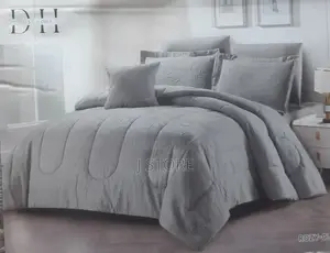 Seven (7) PCS Comforter Set ሙቀት የሚፈጥር ኮምፈርት
