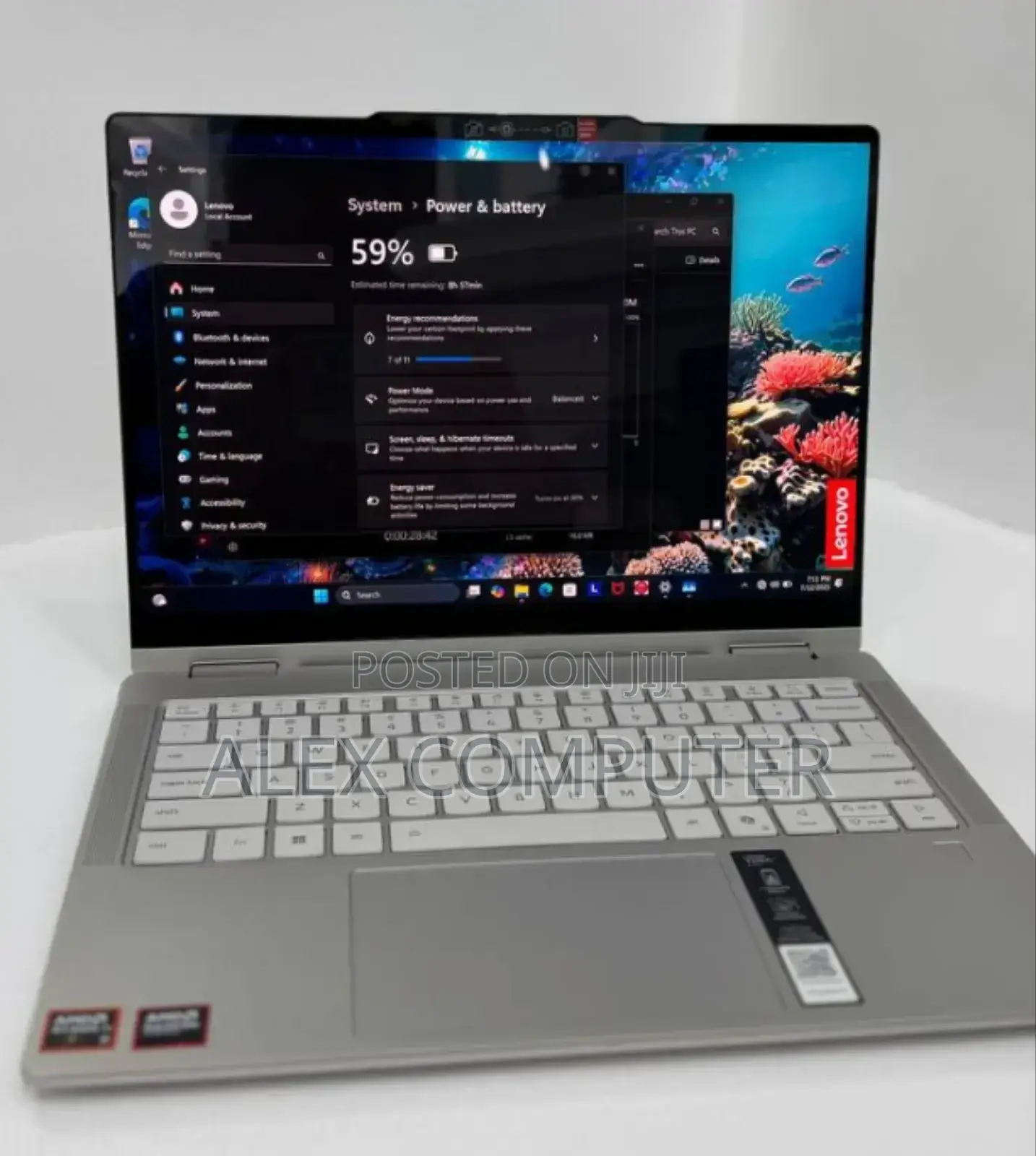 New Laptop Lenovo 16GB SSD 1T