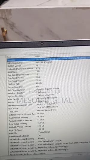 New Laptop 16GB Intel Core I7 SSD 1T