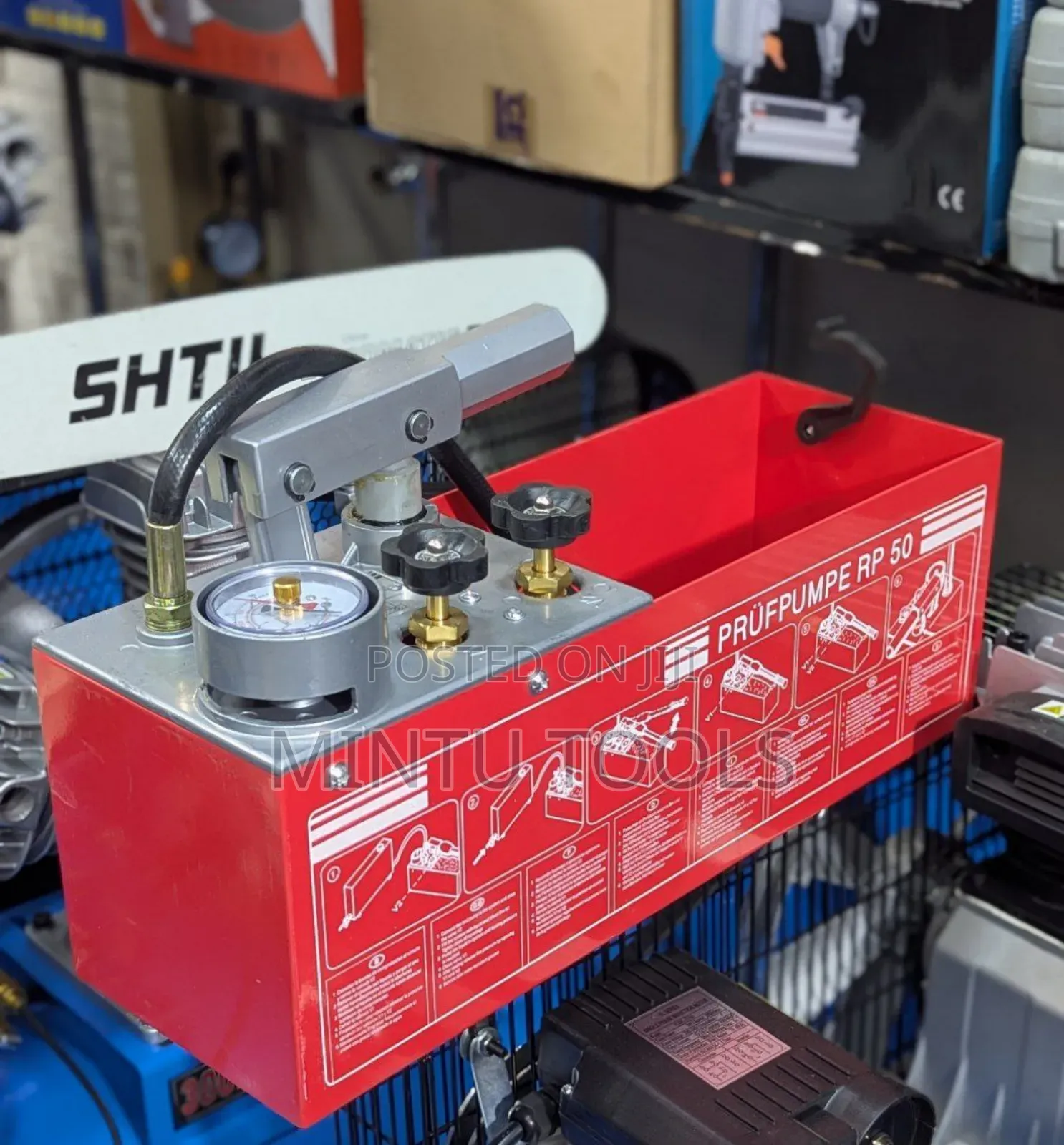 Water Pressure Taster ፕሬዠር ቴስተር