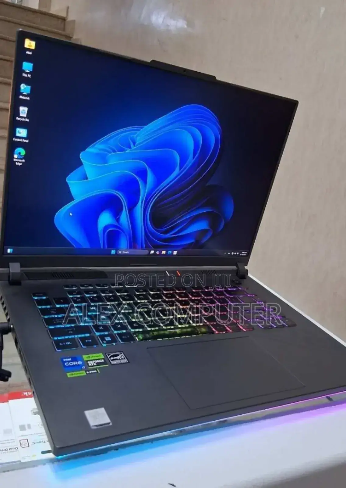 New Laptop Asus ROG Strix G16 G614 16GB Intel Core I7 SSD 1T