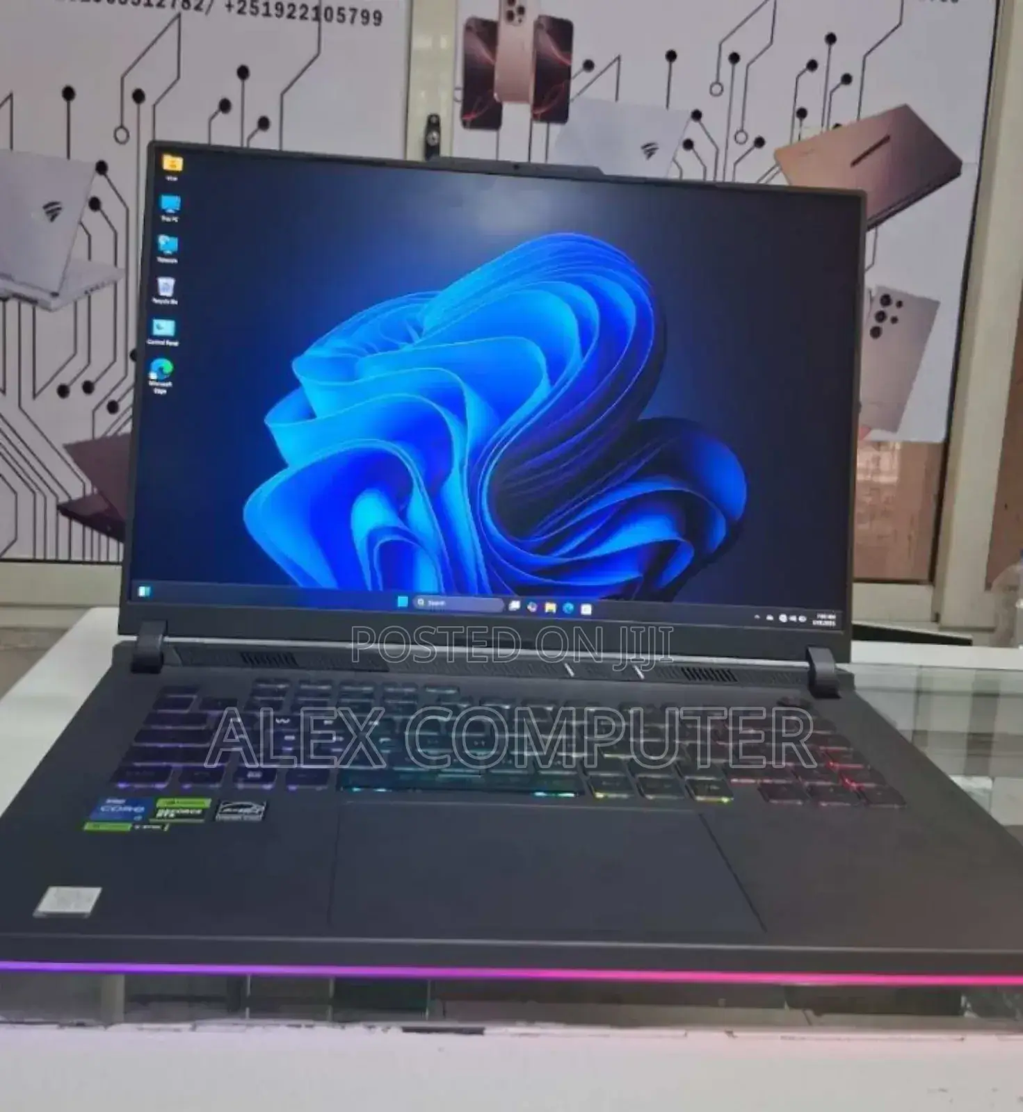 New Laptop Asus ROG Strix G16 G614 16GB Intel Core I7 SSD 1T