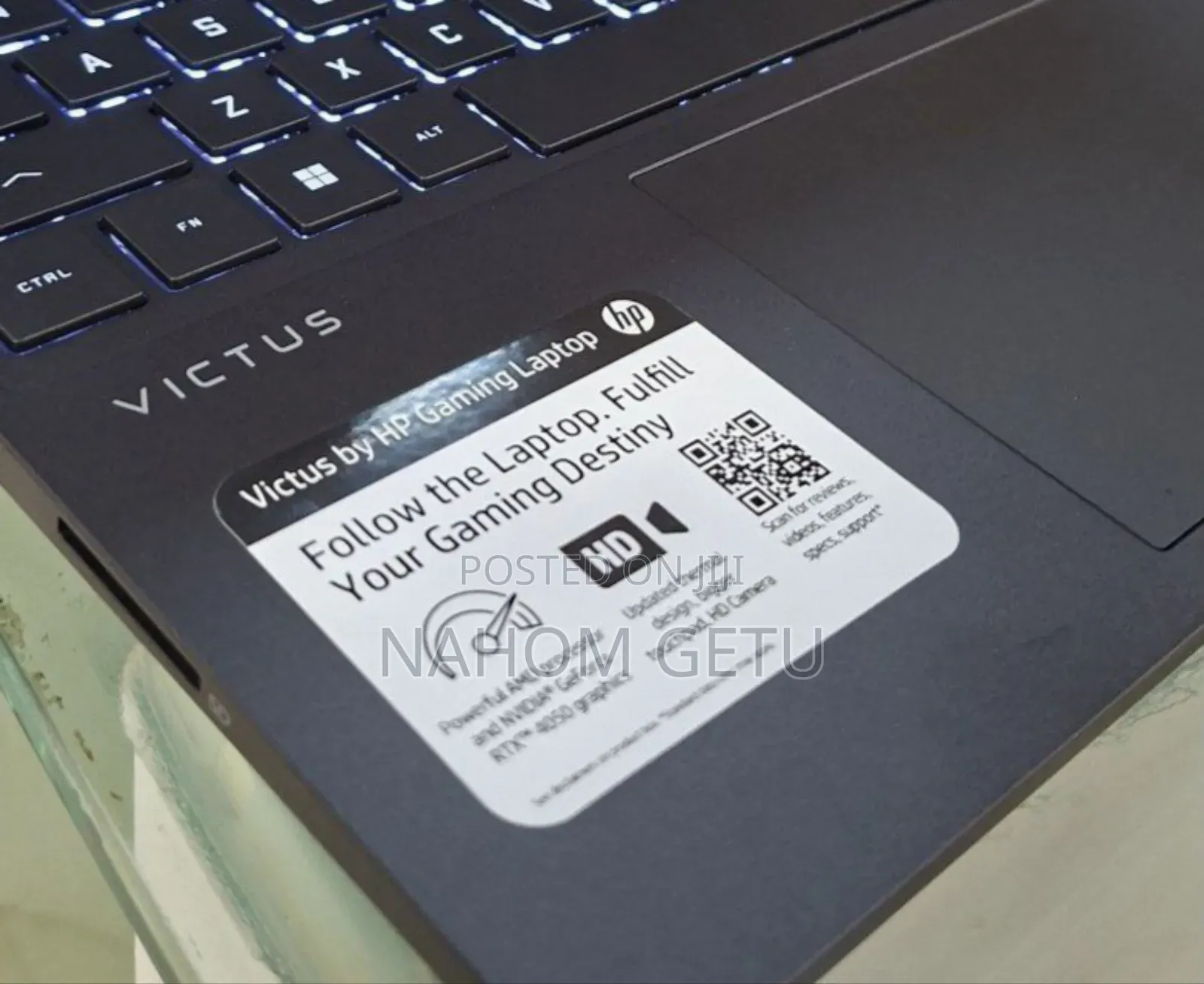 New Laptop HP Victus 15 16GB AMD Ryzen 5 SSD 512GB