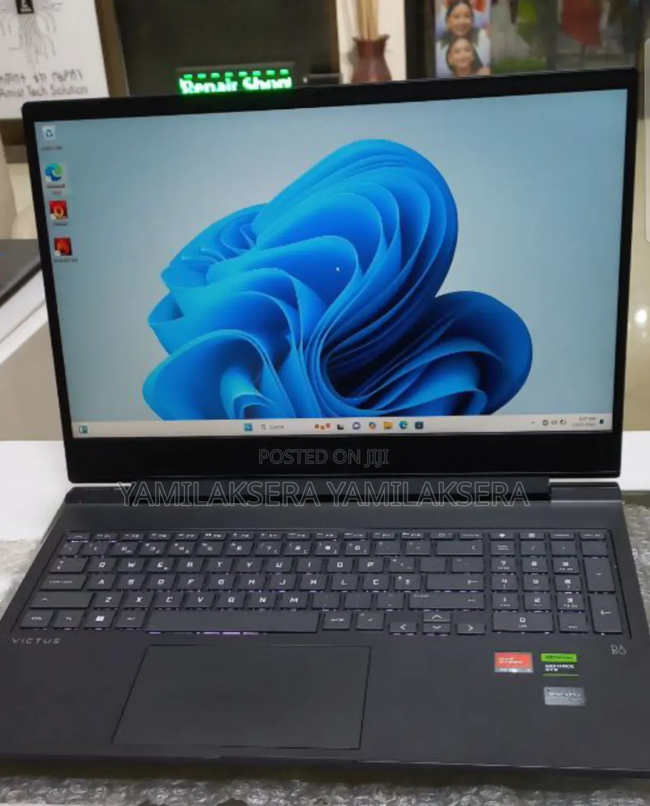 New Laptop HP Victus 16 16GB AMD Ryzen 7 SSD 1T