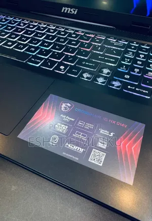 New Laptop MSI 16GB Intel Core I7 SSD 512GB