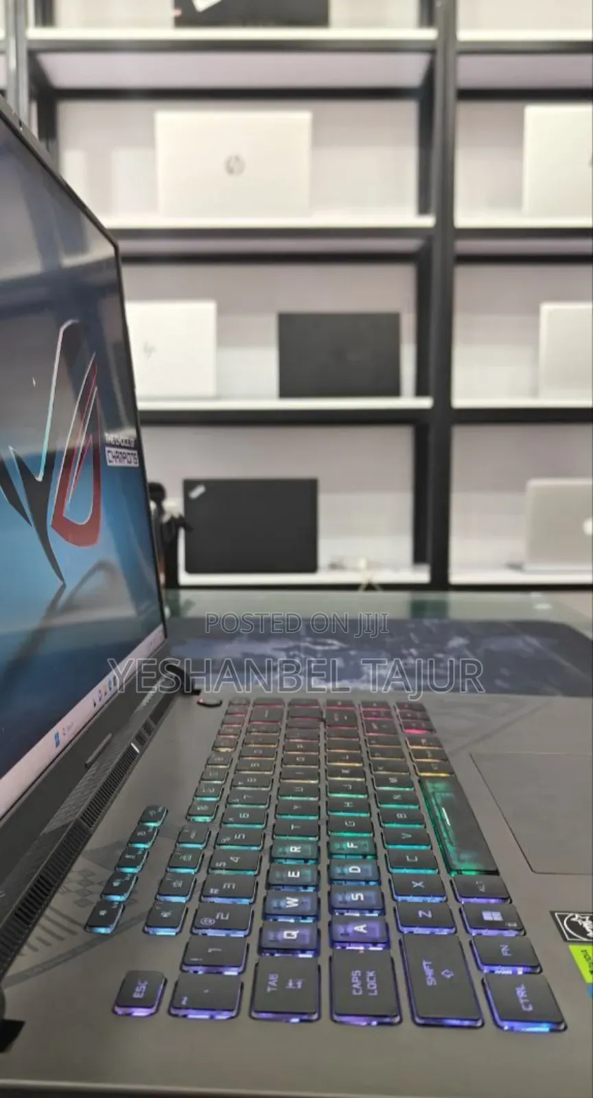 New Laptop Asus ROG Strix G17 16GB Intel Core I7 SSD 1T