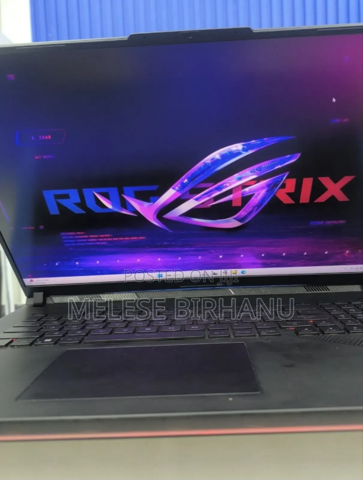 New Laptop Asus ROG Strix G17 32GB Intel Core I9 SSD 2T