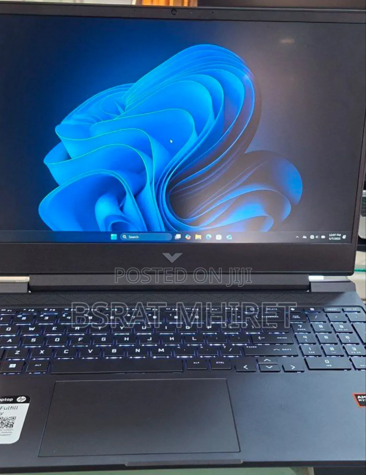 New Laptop HP Victus 16 8GB AMD Ryzen 5 SSD 512GB