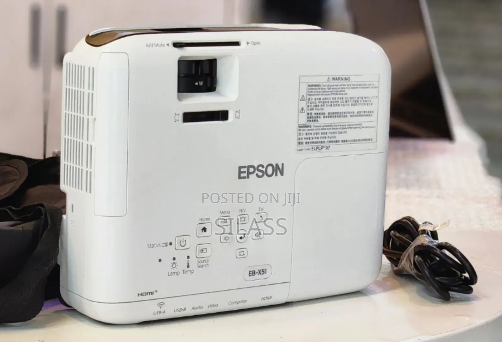 Epson Projector Model: Eb-X51 Has: Bag Remote