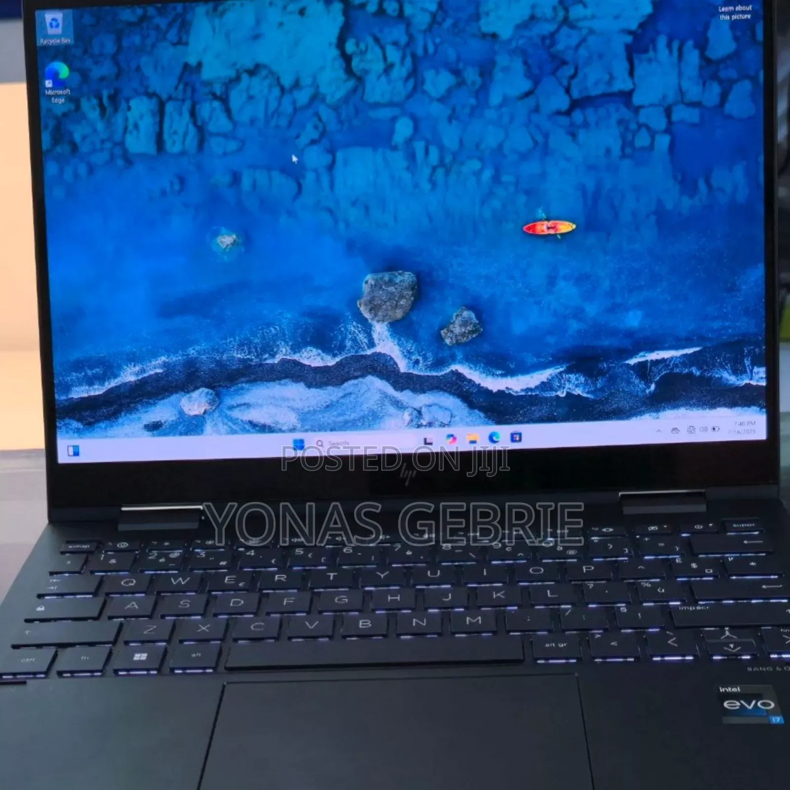 New Laptop HP Envy X360 16GB Intel Core I7 SSD 512GB