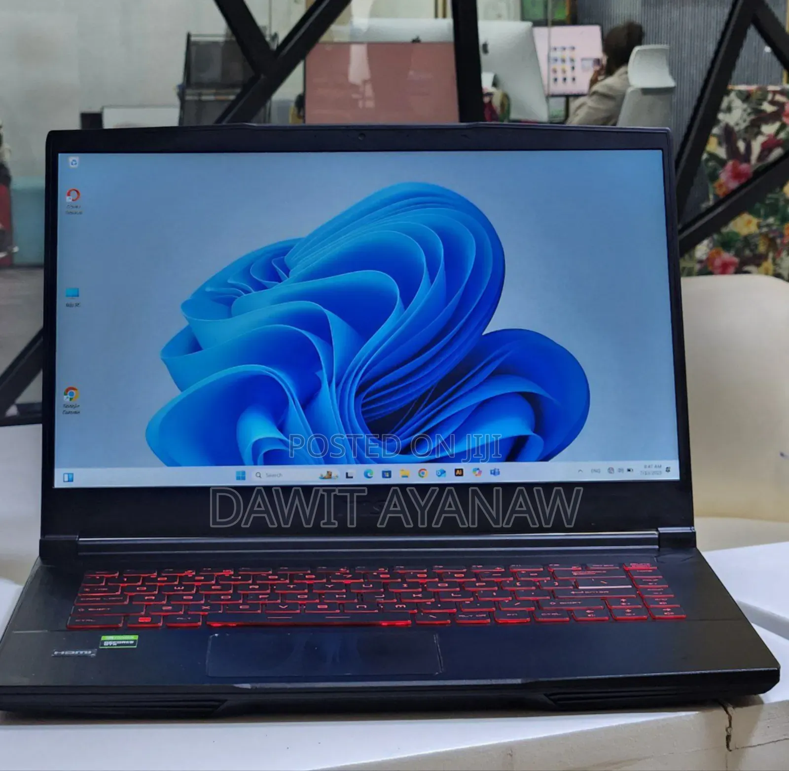 New Laptop MSI 16GB Intel Core I5 SSD 512GB