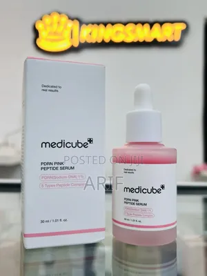 Photo - Medicube PDRN Pink Peptide Serum: 
 
Rejuvenates Renews: