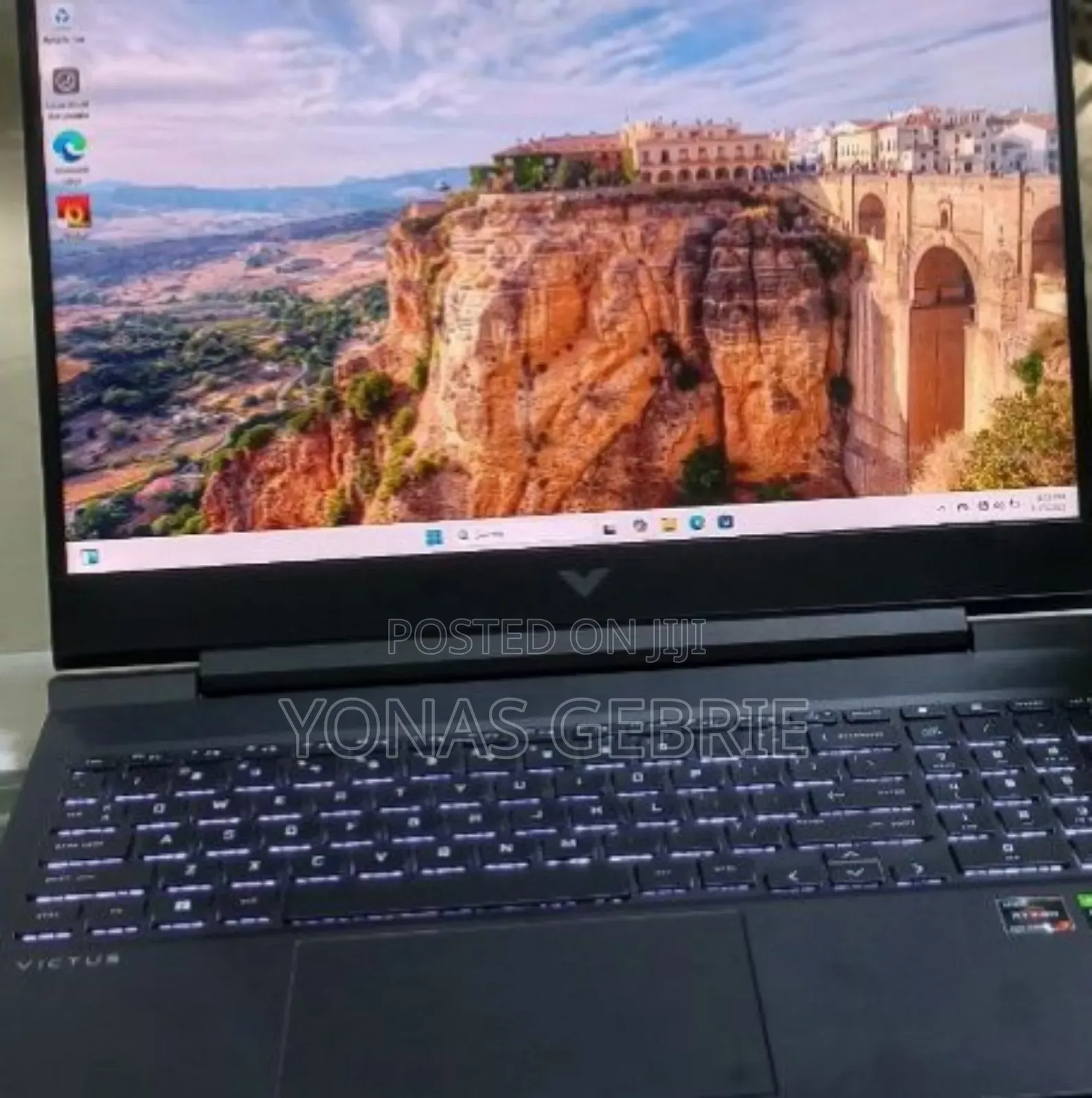 New Laptop HP Victus 15 16GB AMD Ryzen 7 SSD 1T