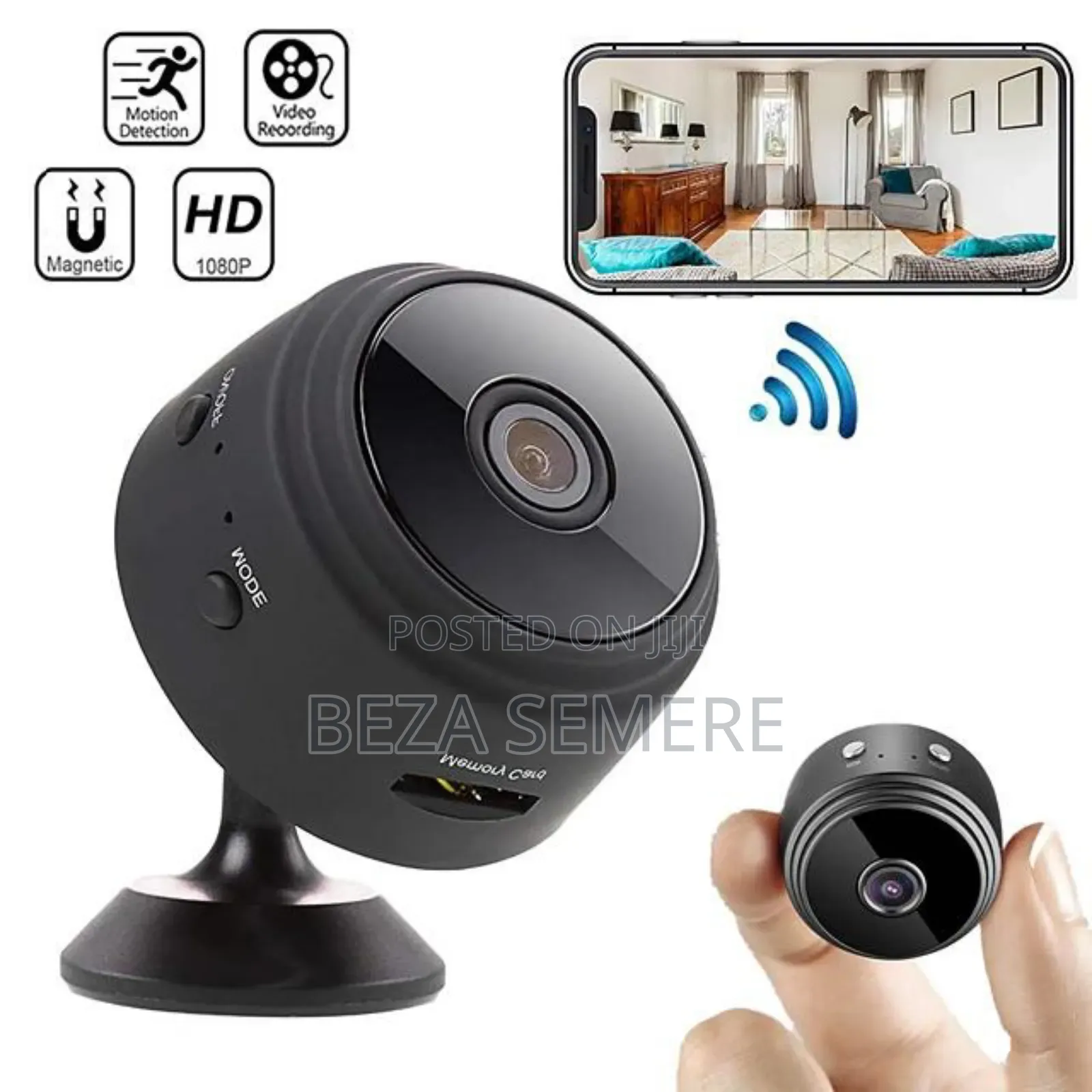 Mini Camera Hd Black