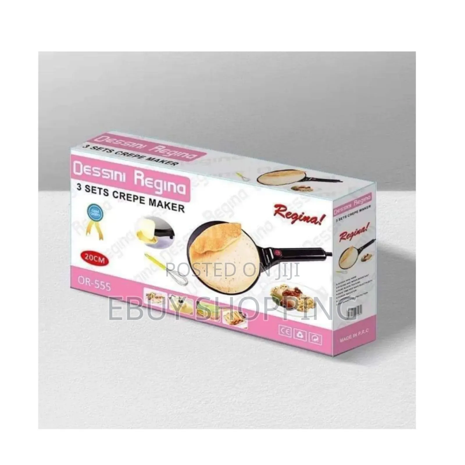**3-in-1 Dessini Regina Crepe Maker
