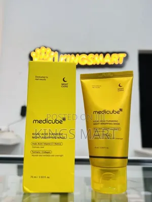 Photo - Kojic Acid Turmeric Night Wrapping Mask (Original Korea)