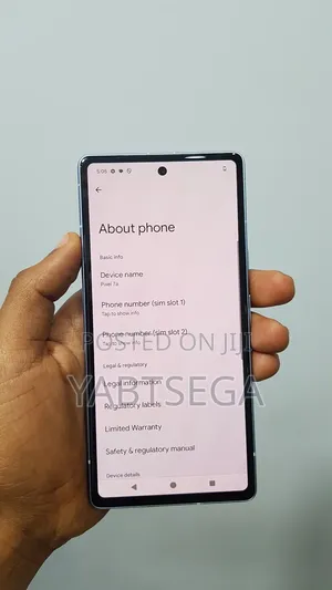 Google Pixel 7a 128 GB White