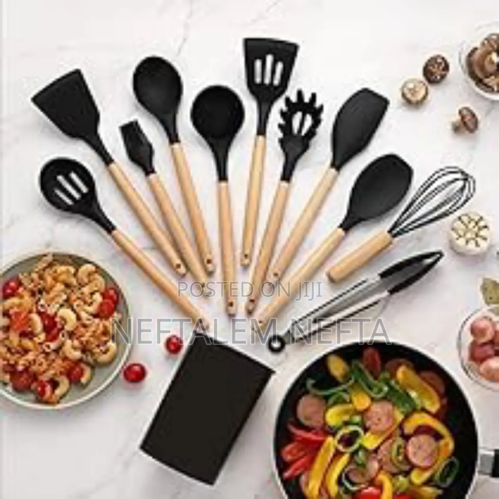 12 PCS Sillcone Kitchen Set