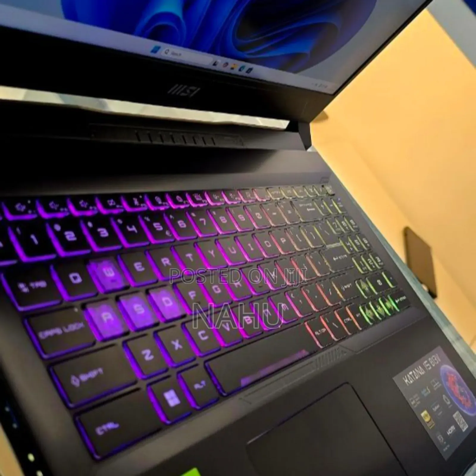 New Laptop MSI Katana 15 16GB Intel Core I7 SSD 512GB