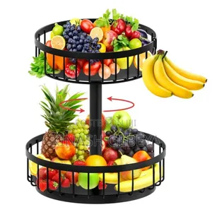 Photo - 2 Tier High Quality Fruit Basket