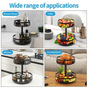 2 Tier High Quality Fruit Basket