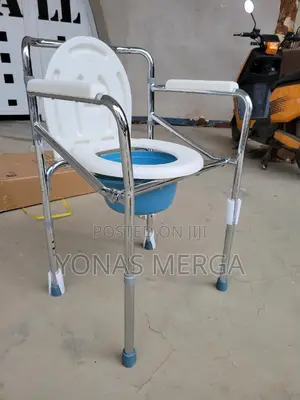 Photo - Toilet Chair|Comfort Supportةseat Type  Snap-on Plastic Seat