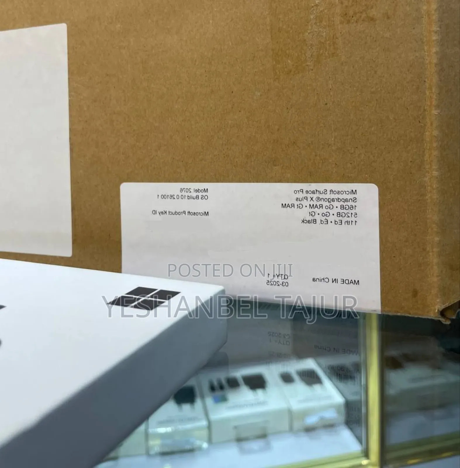 New Microsoft Surface Pro 7 16GB Qualcomm Snapdragon X Plus SSD 512GB