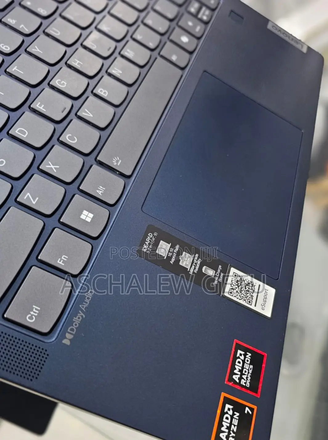 New Laptop Lenovo Ideapad 3 16GB AMD Ryzen 7 SSD 1T