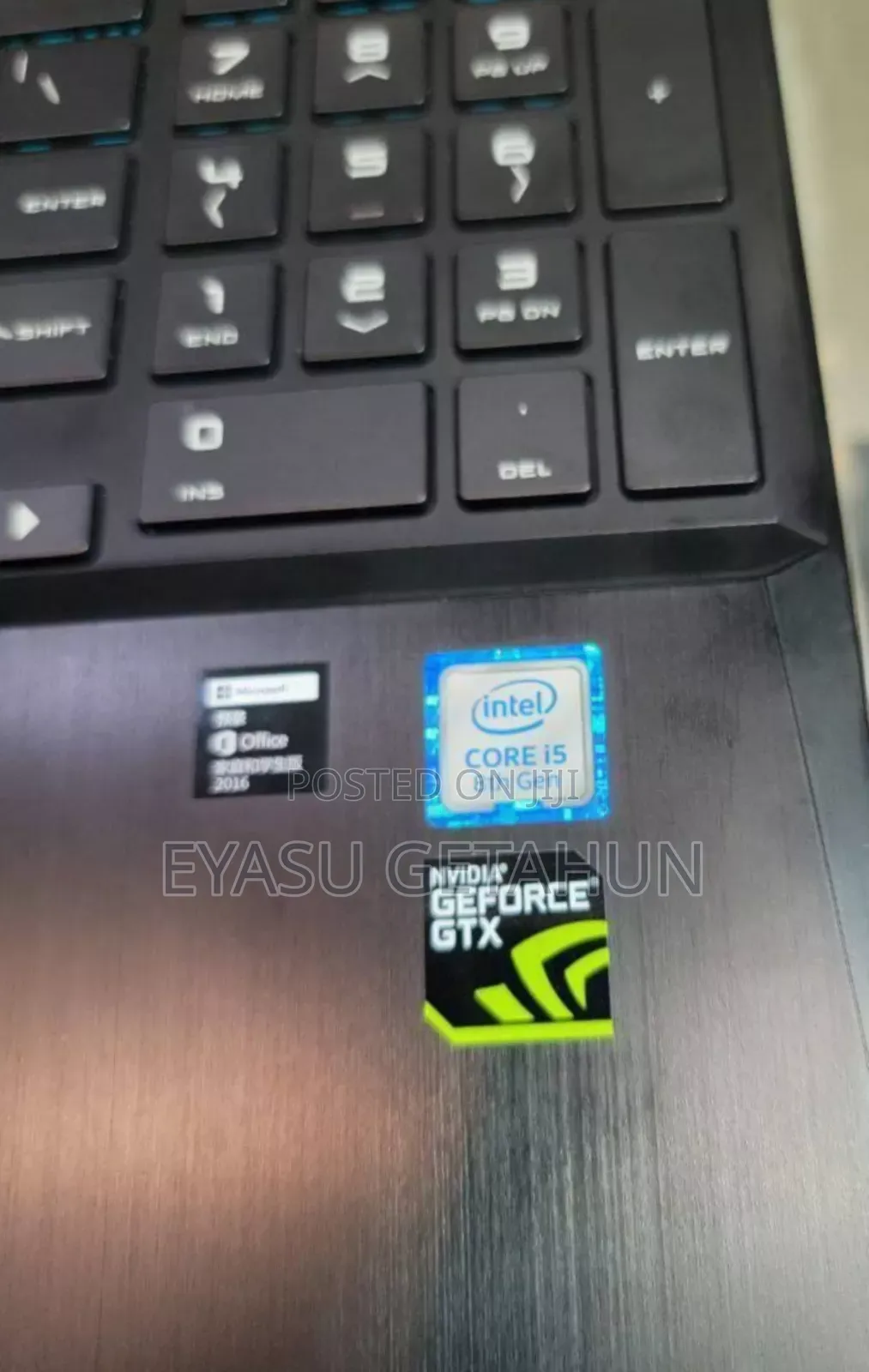 New Laptop HP Omen X 16GB Intel Core I5 SSD 128GB